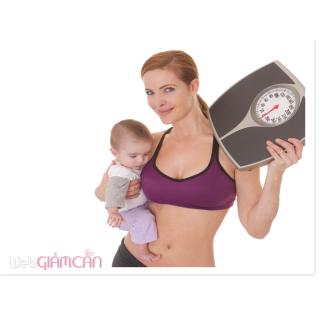 Dinh dưỡng giúp giảm cân sau sinh