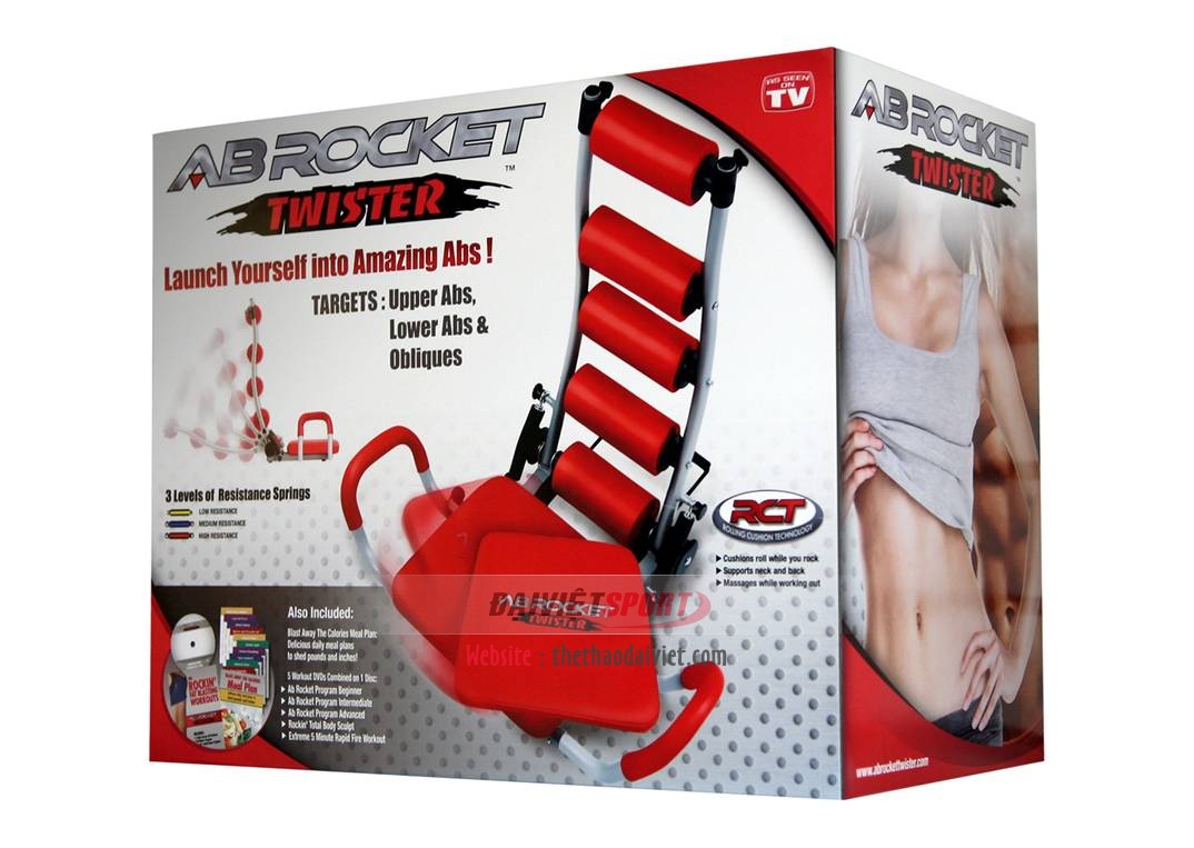 Máy tập cơ bụng ab rocket twister 2