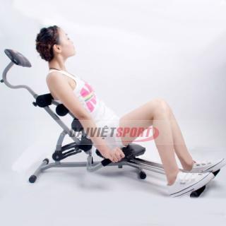 Máy tập cơ bụng xoay eo Spin Black ppower