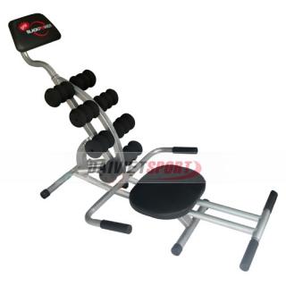 Máy tập cơ bụng xoay eo Spin Black ppower