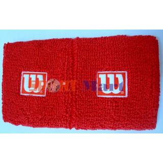 Băng cổ tay Tennis Wilson đỏ