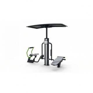 Cụm tập chân và lưng bụng có mái che DV-9104A