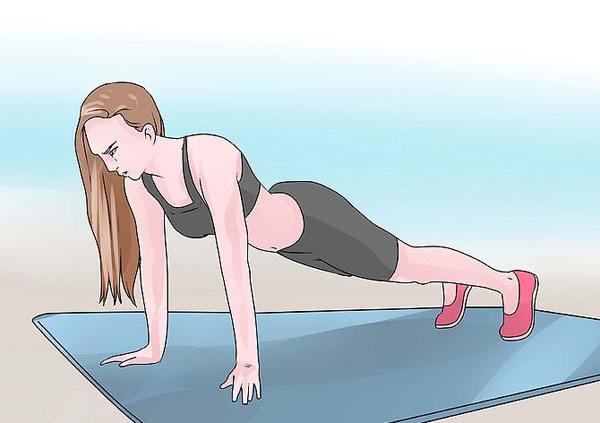 bai tập tay cho ngực nở nang