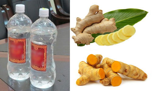 cách giảm béo với rượu gừng