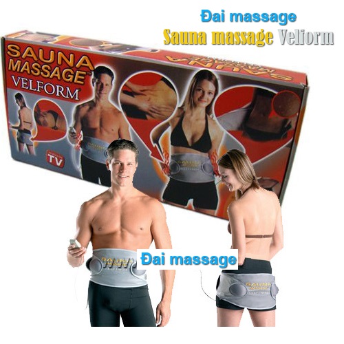 Đai Massage Sauna Velform