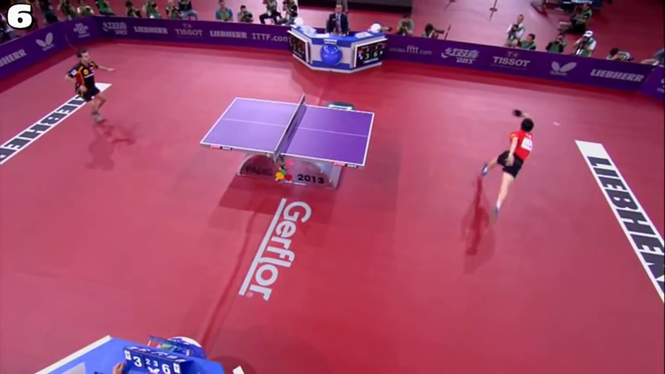 di chuyển chân trong bóng bàn