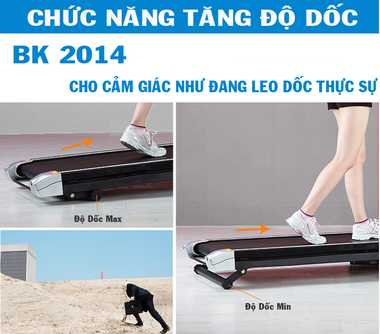 Máy Chạy Bộ Đa Năng BK-2014