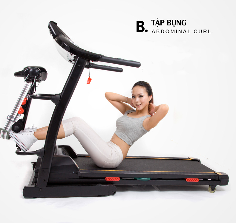 Thể thao Đại Việt chuyên cung cấp Máy chạy bộ điện đa năng TF-806AS chính hãng, giá rẻ