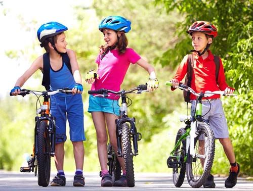 đi xe đạp tăng chiều cao