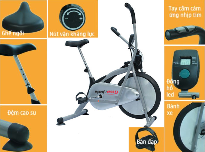 xe đạp tập liên hoàn dv-6412